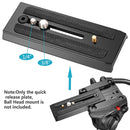YJ 501PL P200 Quick Release Plate for Manfrotto 500AH / 502 / 701 / 577