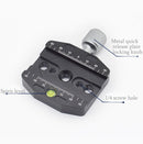 YJ CL-90N 90mm Quick Release Clamp Adapter Plate Mount For Arca