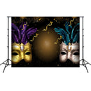 2.1m x 1.5m Masquerade Mask Party Scene Layout Photo Photography Background Cloth(W030)