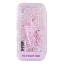 AIHAO 2 PCS Compass/Mechanical Pencil/Eraser/Pen Core/Ruler/Protractor Stationery Set Random Colour Delivery