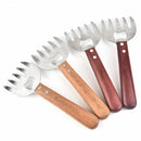2 PCS Bear Claw Meat Divider Barbecue Tool Multifunctional Meat Shredder(Red)