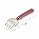 2 PCS Bear Claw Meat Divider Barbecue Tool Multifunctional Meat Shredder(Red)