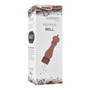 Acrylic Transparent Pepper Grinder Manual Pepper Grinder Ceramic Core Multi-Purpose Seasoning Bottle, Specification: 6 Inch