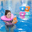 Swimming Ring EPE Foam Lifebuoy Armpit Ring Water Board, Size:L(Pink)