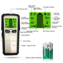 TH430 Wall Detector Digital Metal Detector Detection Stud Wood Wire Detector Silver Gray