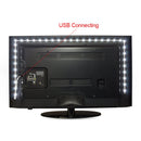 USB Power SMD 3528 Epoxy LED Strip Light Christmas Desk Decor Lamp for TV Background Lighting, Length:3m(Warm White)