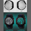 SKMEI 1068 Men Waterproof Outdoor Sports Digital Watch Student Fashion Watch(Green)