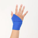2 PCS Sports Palm Wrist Wrap Wristband OK Wrist Support(Blue)