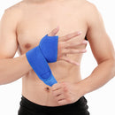 2 PCS Sports Palm Wrist Wrap Wristband OK Wrist Support(Blue)