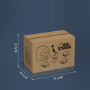 Children Educational Pneumatic Air Powered Car Balloon Scooter Toy Pink Piggy (2 Cars 6 Balloons)