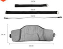 Fashion Portable Neck Pain Relief Relaxing Hammock Neck Massager Foam Napping Sleeping Pillow Cushion for Home Office(Black+Dark Grey)