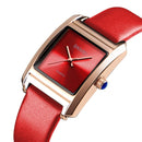 SKMEI 1432 Ladies Fashion Watch Matte Waterproof Quartz Watch(Red)