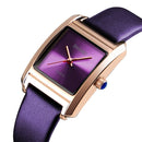 SKMEI 1432 Ladies Fashion Watch Matte Waterproof Quartz Watch(Purple)