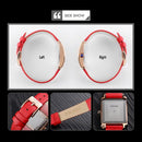 SKMEI 1432 Ladies Fashion Watch Matte Waterproof Quartz Watch(White)