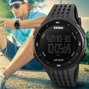 SKMEI 1219 Men Multi-Function Electronic Watch Outdoor Sports Watch(Green)