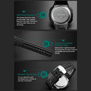 SKMEI 1219 Men Multi-Function Electronic Watch Outdoor Sports Watch(Green)