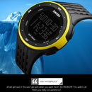 SKMEI 1219 Men Multi-Function Electronic Watch Outdoor Sports Watch(Green)