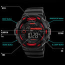 SKMEI 1243 Men Sports Watch Outdoor Waterproof Digital Watch(Golden)