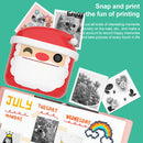Polaroid Children Mini Print Camera Front And Rear Dual-Lens Digital Camera Toy(Christmas)
