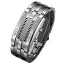 SKMEI 0926 Fashion Couple Men Watch Sports Waterproof Electronic Watch For Man (Silver)