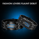 SKMEI 0926 Fashion Couple Men Watch Sports Waterproof Electronic Watch For Man (Silver)
