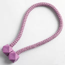 CK-17 4 PCS Magic Cube Simple Curtain Magnetic Buckle Free Installation Curtain Strap(Purple)