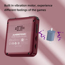 ANBERNIC RG280V 2.8 Inch Screen Open Source Handheld Game Console 4700 Dual Core CPU 16G (Gold)
