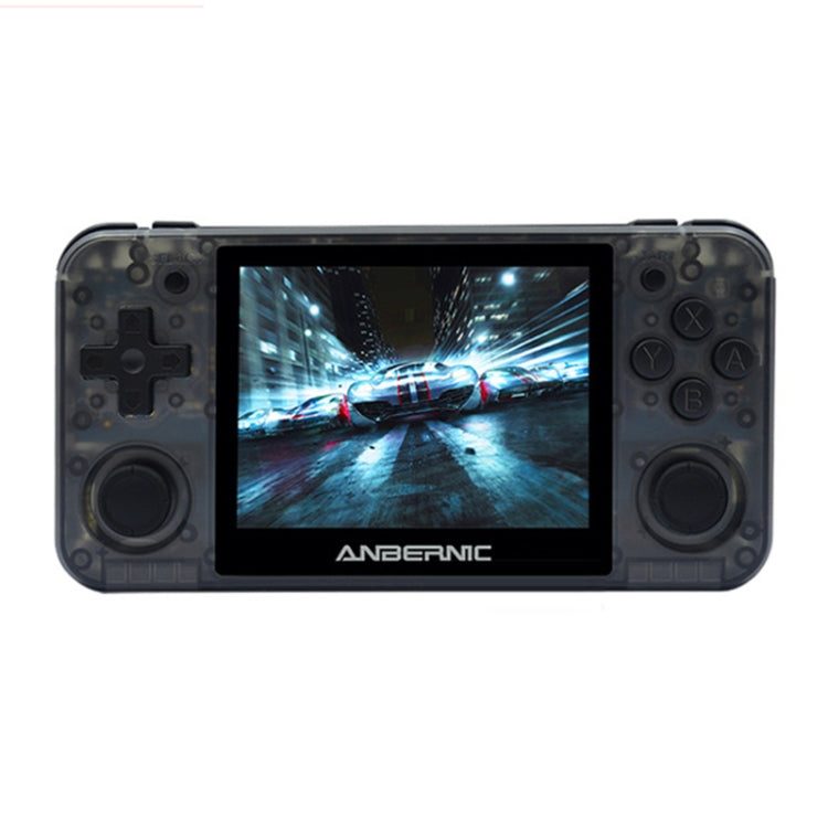 ANBERNIC RG350P 3.5 inch Screen Open Source Handheld Game Console 16G Memory Supports HDMI / TF Card(Transparent Black)