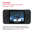 ANBERNIC RG350P 3.5 inch Screen Open Source Handheld Game Console 16G Memory Supports HDMI / TF Card(Transparent Black)