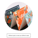 4 PCS Christmas Gift Greeting Card Holiday Greeting Message Card(Thank You Greeting Card (A Set of 6))