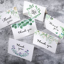4 PCS A Set Of 6 Thank You Card Creative Half-Fold Greeting Card(6 sheets set (with envelope))