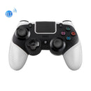 Bluetooth Wireless Controller 4 In 1 Gamepad For PS4 / Switch(White With Black)