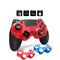 Bluetooth Wireless Controller 4 In 1 Gamepad For PS4 / Switch(Black With Blue)