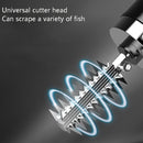 Electric Fish Scale Scraper Household Use Scraping Tool, CN Plug(Black)