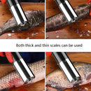 Electric Fish Scale Scraper Household Automatic Wireless Scraping Tool CN Plug Black Dual Battery+Cutter Head