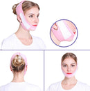 098 Pink White Enhanced Version For Men And Women Face-Lifting Bandage V Face Double Chin Shaping Face Mask