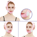 072 Pink Enhanced Version For Men And Women Face-Lifting Bandage V Face Double Chin Shaping Face Mask