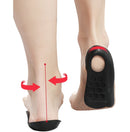 Flat Foot Orthopedic Insole Arch Collapse Support Pad Adult And Child Foot Valgus Orthosis M (Black)