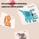 XHN-001 Number Letter Matching Cognitive Card Double-Sided 3D Puzzle Children Puzzle Early Education Toy