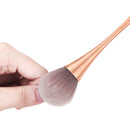 2 PCS Single Small Waist Makeup Brush Nail Powder Dust Blush Loose Powder Brush, Specification: Pink Green Gradient Rod