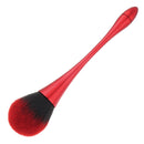 2 PCS Single Small Waist Makeup Brush Nail Powder Dust Blush Loose Powder Brush, Specification: Red Rod Red Hiar