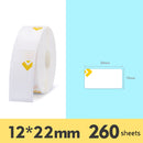 Thermal Label Paper Commodity Price Label Household Label Sticker for NIIMBOT D11(Bright Yellow Lingge)