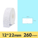 Thermal Label Paper Commodity Price Label Household Label Sticker for NIIMBOT D11(Interest Geometry)