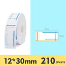 Thermal Label Paper Commodity Price Label Household Label Sticker for NIIMBOT D11(Rainbow Road)