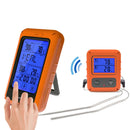 Wireless Food Thermometer Household Touch Screen BBQ Dual-Channel Kitchen Thermometer