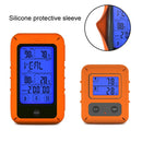 Wireless Food Thermometer Household Touch Screen BBQ Dual-Channel Kitchen Thermometer