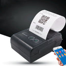 58HB6 Portable Bluetooth Thermal Printer Label Takeaway Receipt Machine, Supports Multi-Language & Symbol/Picture Printing, Model: EU Plug (English)