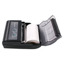 58HB6 Portable Bluetooth Thermal Printer Label Takeaway Receipt Machine, Supports Multi-Language & Symbol/Picture Printing, Model: EU Plug (English)