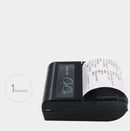 58HB6 Portable Bluetooth Thermal Printer Label Takeaway Receipt Machine, Supports Multi-Language & Symbol/Picture Printing, Model: EU Plug (English)