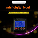 DL1912 Digital Display Inclinometer High Precision Multifunctional Magnetic Electronic Mini Spirit Level(Black)
